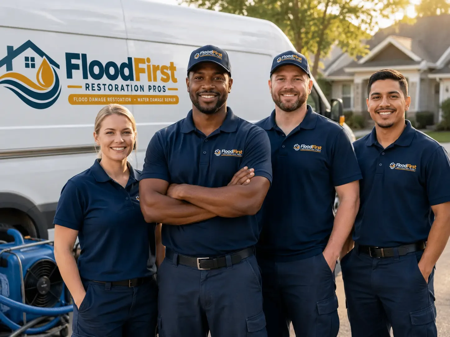 Flood Damage Restoration company in Long Beach, MS